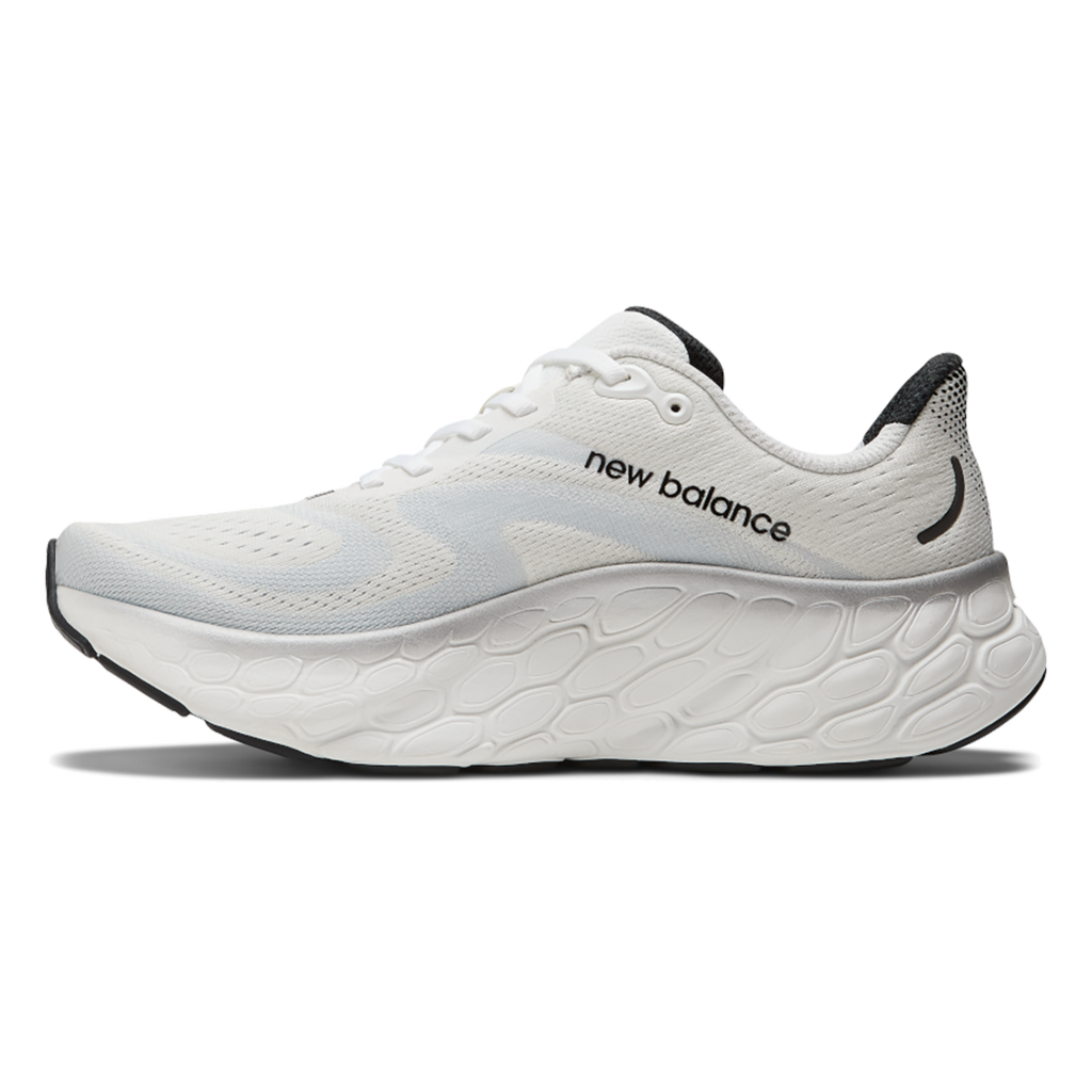 New Balance Fresh Foam X More V4 - White - Black Metallic - Black